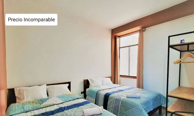Tarapoto Apartment | Cozy New Apartment/AC/4 Queen Beds.