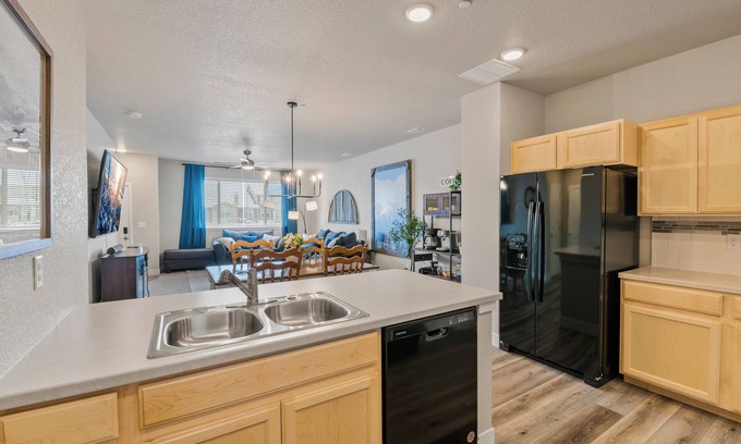 Greeley House | Cozy New Townhome with Stocked Coffee Bar near Downtown Greeley