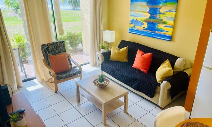 Florida Central Atlantic Coast Villa | Cozy One Bedroom Lakefront Villa Close to the Attractions