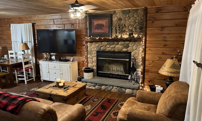 Forestport Cabin | Cozy secluded cabin on a main snowmobile trail we call Rock Inn the Forest