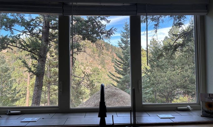 Green Mountain Falls Cabin | Cozy studio cabin among the trees in Green Mountain Falls!