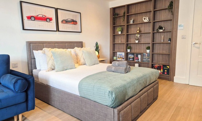St. Johns Wood Apartment | cozy Studio Apartment with Lift & FREE High-Speed Wi-Fi near Regent's Parkn