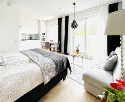 Lantinen District Apartment | Cozy studio, easy access to Helsinki and near shopping center