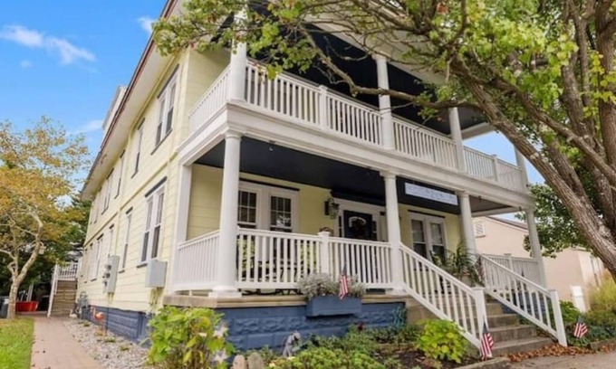 Wildwood Crest Apartment | Crocus by the Sea Breeze Bayn5-minute walk to the beach and pet friendly!