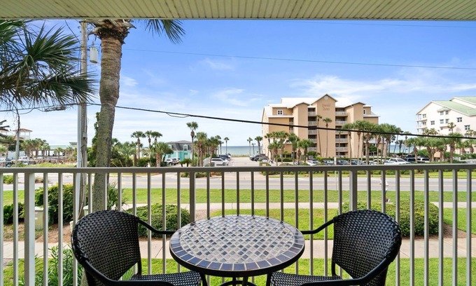 Crystal Beach Condo | Crystal Beach - Ocean View - Steps from Beach - 2nd Floor End Unit