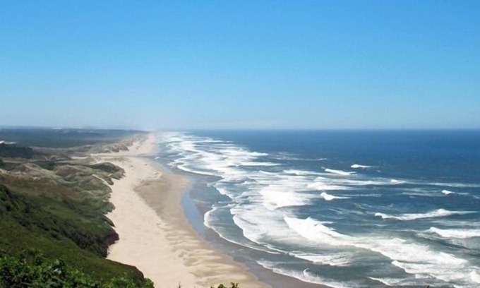 Florence Cabin | Curved Sea Cabin - Walk to the Beach!