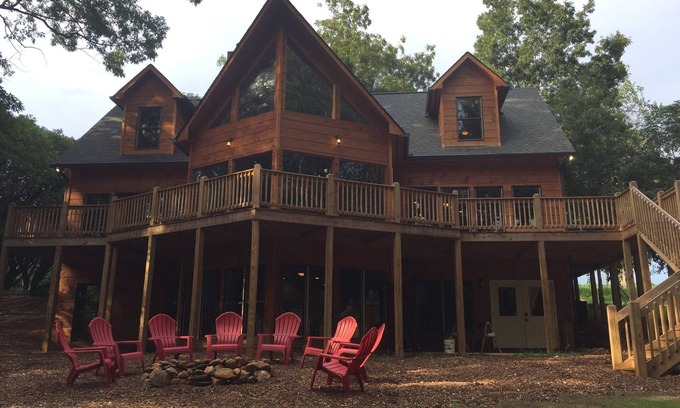 Anderson Cabin | Custom Construction Lake House Cabin. Perfect Multi-family Layout! New Dock!