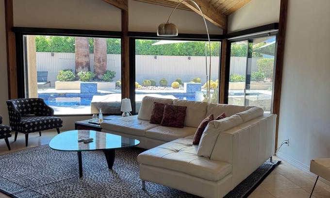 Rancho Palmeras House | Custom, one of a kind Roofline, Mid Century Gem with in Rancho Palmeras Estates.