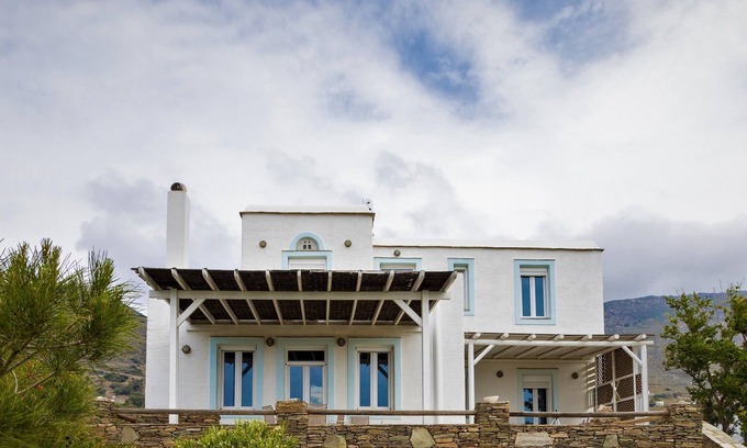 Gavrio Villa | Cycladic Blue Andros
