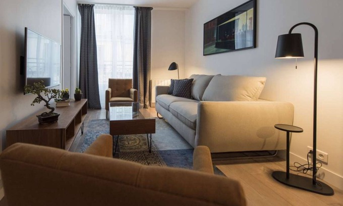 Enfants-Rouges Apartment | Danholmen, 2BR/2BA, 6 people