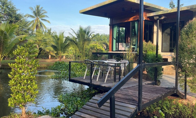 Ban Pa Yang Resort | Darisa home ที่พักใกล้ตัวเมืองสุราษฎร์ธานี เพียง 6 กิโลเมตร บรรยากาศดีมาก
