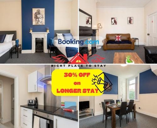 Darlington Apartment | Darlington Modern 2 Bed Apartment Great for Contractors