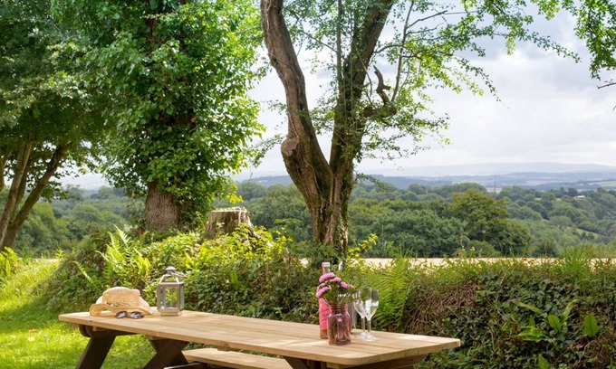 St. Ann's Chapel House | DARTMOOR VIEW, pet friendly, with pool in Gunnislake