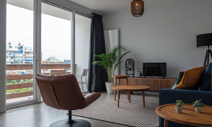 Zandvoort Apartment | De Boulevard A with private parking