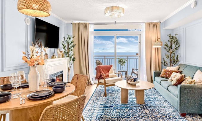 Myrtle Beach Apartment | DEAL! Incredible View, Lux King, Lazy River, Pools