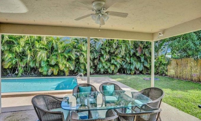 Delray Beach House | Delray Beach 3Bd Home |Pool, Game Room | 10 guests