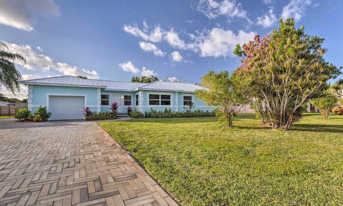 Delray Beach House | Delray Home with Grill about 3 Mi to Atlantic Ave!