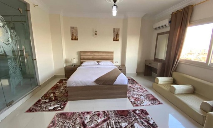 Giza Apartment | Deluxe Family Studio With 2 Beds Rooms