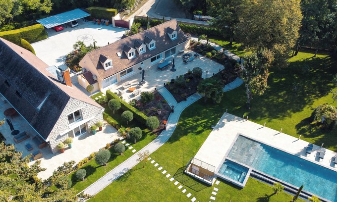 Samoreau House | Demeures du bord de Seine, Gîte Jade, house on the banks of the Seine