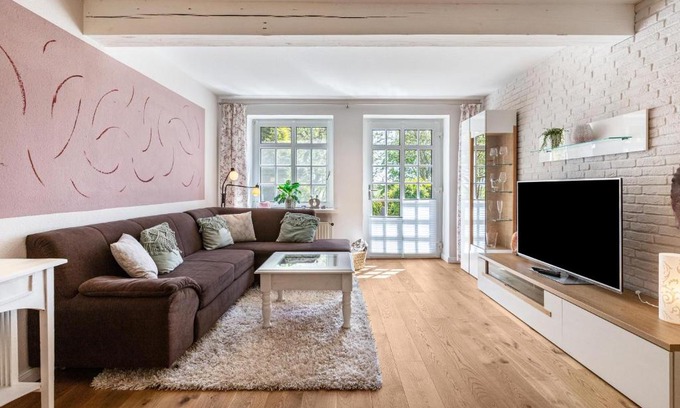 Cecilienkoog Apartment | Denkerhof Fewo Blume des Lebens
