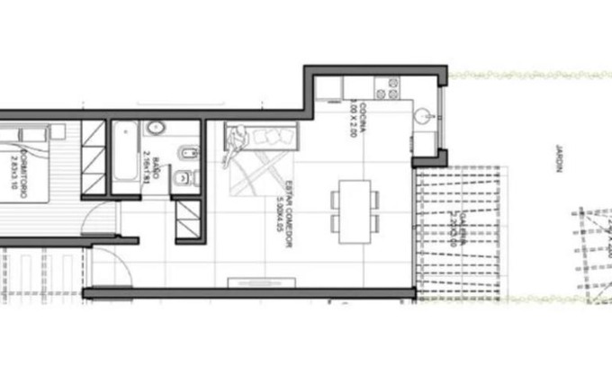 Canning Apartment | Departamento en complejo cerrado con piscina - 1 dormitorio