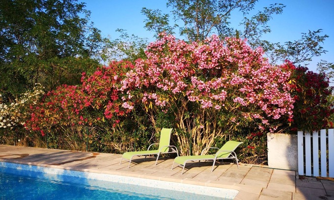 Lagorce Apartment | depontet-fronzele oil mill: gite "le laurier