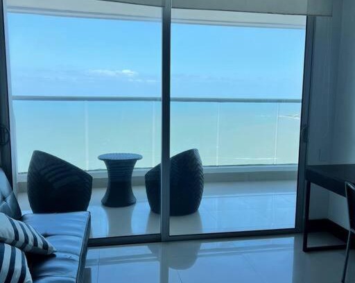 Bocagrande Apartment | Descanso y confort frente al mar!