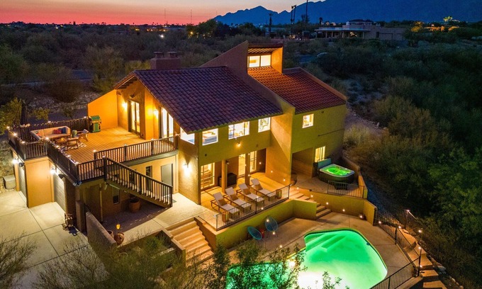 Casa Rio Estates House | Desert Oasis: Heated Pool, Mini Golf, Hot Tub & Games