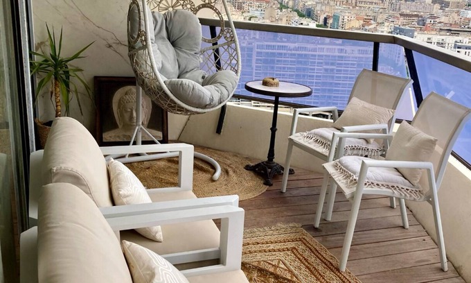 Le Rouet Apartment | Design apartment on the 21st floor overlooking the Stade Velodrome and near the beach