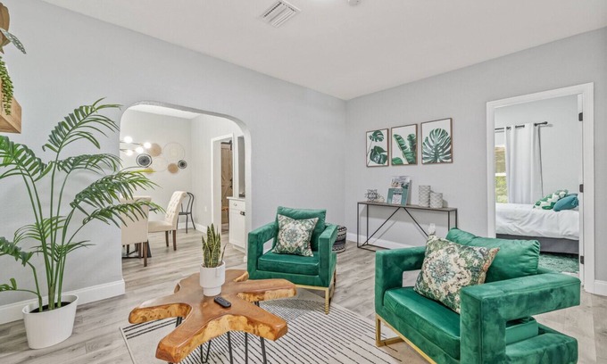 Tampa Heights House | Designer Home near Ray James Stadium