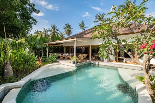 Gili Trawangan Villa | Designer NEW 3BDR - Lush Garden+Pool