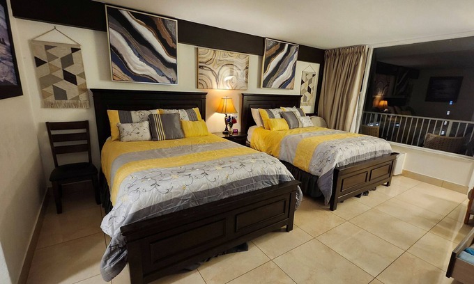 East Daytona Condo | - Direct Ocean Front Building - TOP FLOOR - Amazing Ocean & City Views -