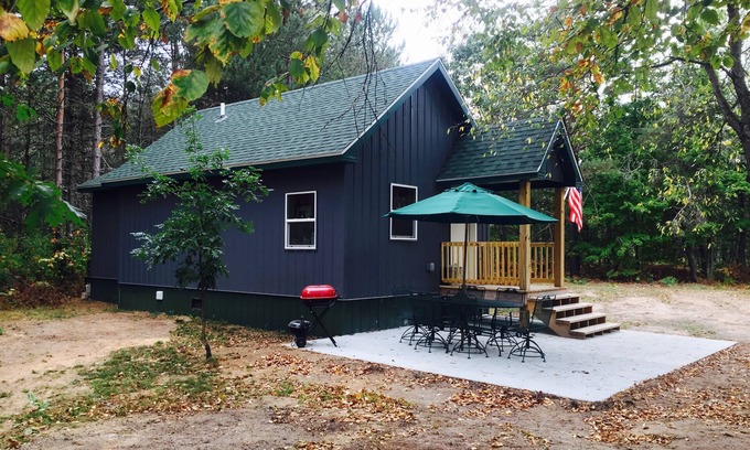 Manton Cabin | Discover the Magic of CampGarno: Your Perfect FourSeason Getaway in Northern MI!