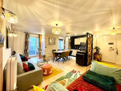 Montevrain Apartment | Disneyland 5 min/9 pers/Gare