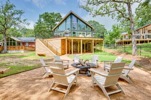 Cedar Creek Reservoir House | Dock and Fire Pit Cedar Creek Lakefront Retreat!