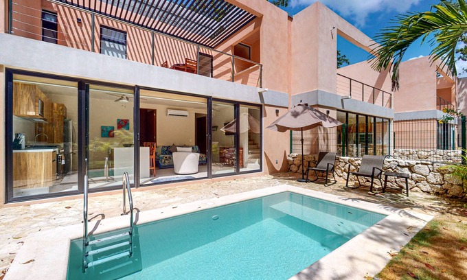 Tulum House | Dog-friendly house in Tulum with private plunge pool