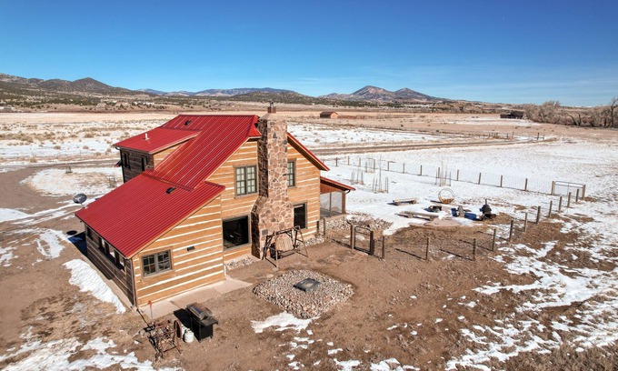 South Fork House | Dog-friendly riverfront retreat with hot tub, stunning views & screened porch