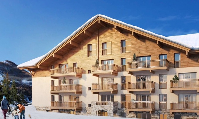 Saint-Etienne-de-Tinee Condo | Domaine d'Auron | T2 pour 4 | Accès piscine inclus