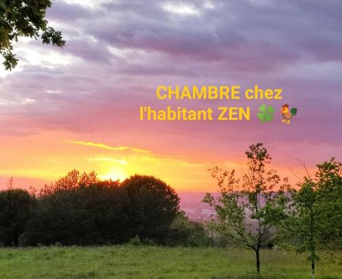 Saint-Jean-de-Thurac Apartment | Domaine de la Crête CHAMBRE chez l'habitant ZEN