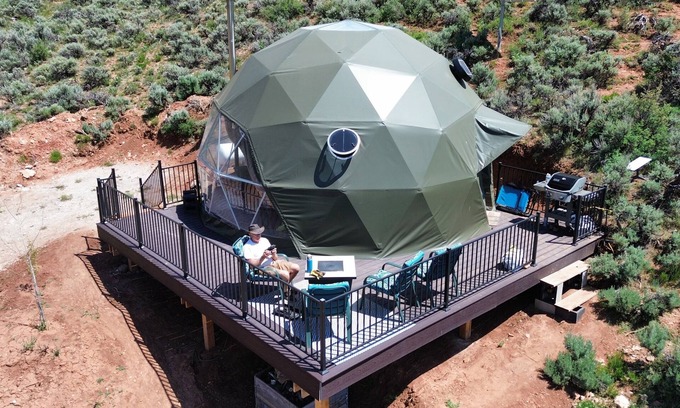 Laketown Cabin | Dome 7nGlamping near Bear Lake