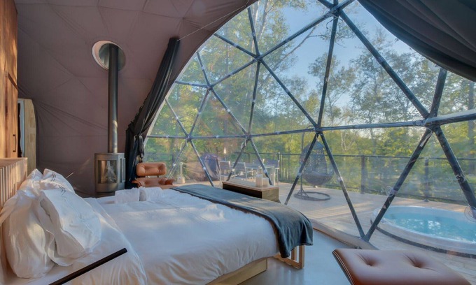 La Conception Ski Chalet | Dome at Bel Air - Ideal for a family with 2 children - Shared Jacuzzi - Bbq