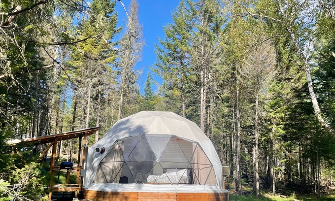 Lac-Superieur Apartment | Dome l'Andromède ★ Private Spa ☼ Firepit