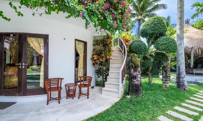 Candi Dasa Apartment | Double Room with Pool/Garden View | The Village of Angels Resort