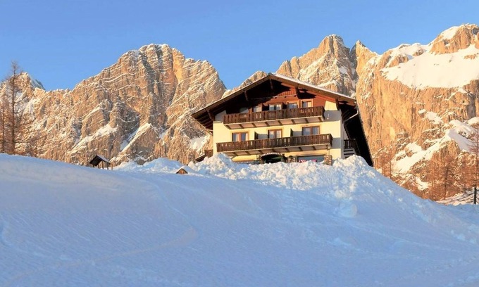 Ramsau am Dachstein Cabin | Double room "Dachstein" with shower, WC partly. Balcony - Berghotel Türlwand