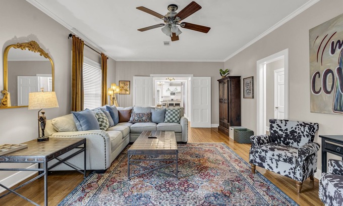 Starkville House | Downtown Access | Private | King Bed