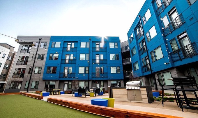 Mile Square Apartment | Downtown Indy Combined Units at CityWay