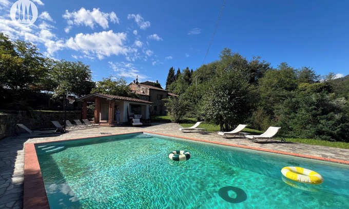 Pescia Villa | Dream villa in Tuscany with pool, stunning views and its own church