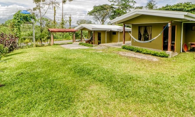 Arenal Hot Springs Apartment | Dreamy, dog-friendly studio near town with volcano view, fast WiFi & hammock