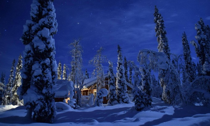 Kittila House | Dreamy log cabin in the middle of the forest