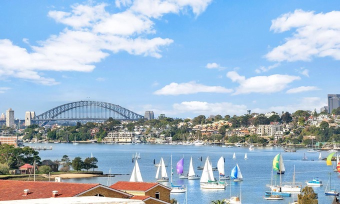 Drummoyne Apartment | Drummoyne - NAP13 - Napier Street - Charming 2BR Apartment with Harbour Views Pool Near Tramsheds and Bay Run